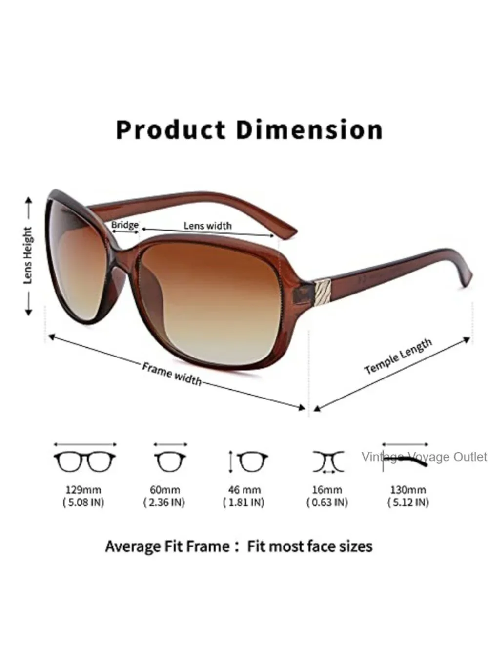 Vintage Square Sunglasses for Women 2-Pack UV400 Protection